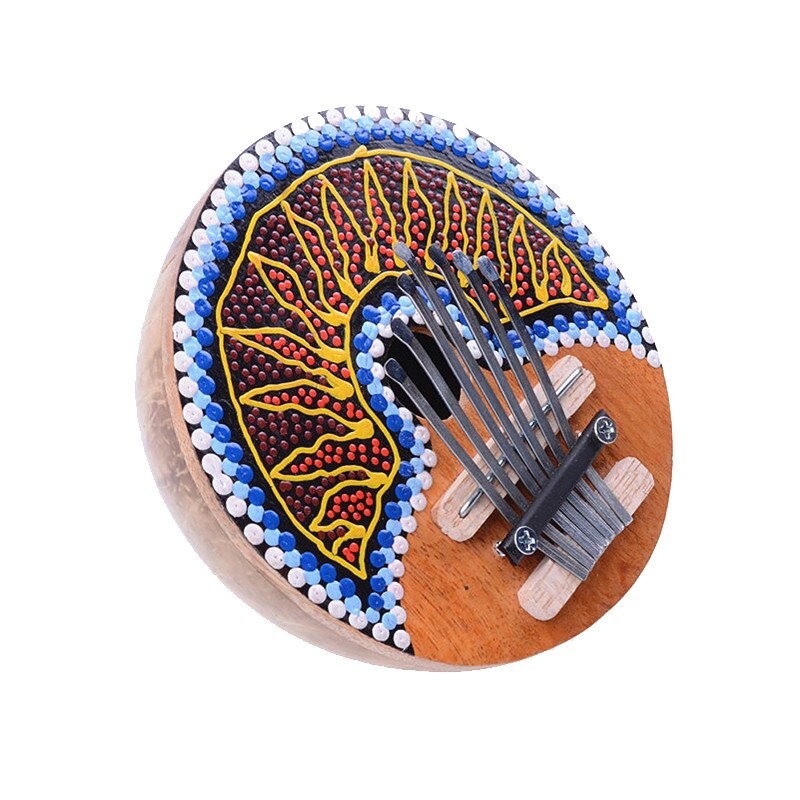 7 Keys Kalimba Thumb Piano Tunable Coconut Shell P... – Grandado