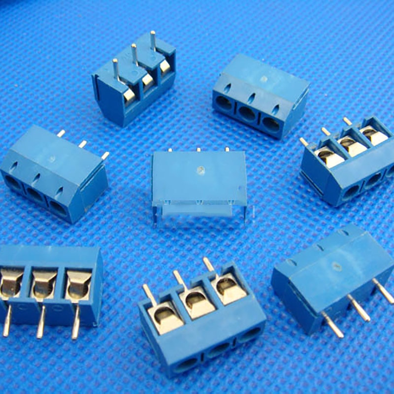 20 stks 2 Pin 3 Pin Schroef Groen blauw PCB Blokaansluiting 5mm Pitch