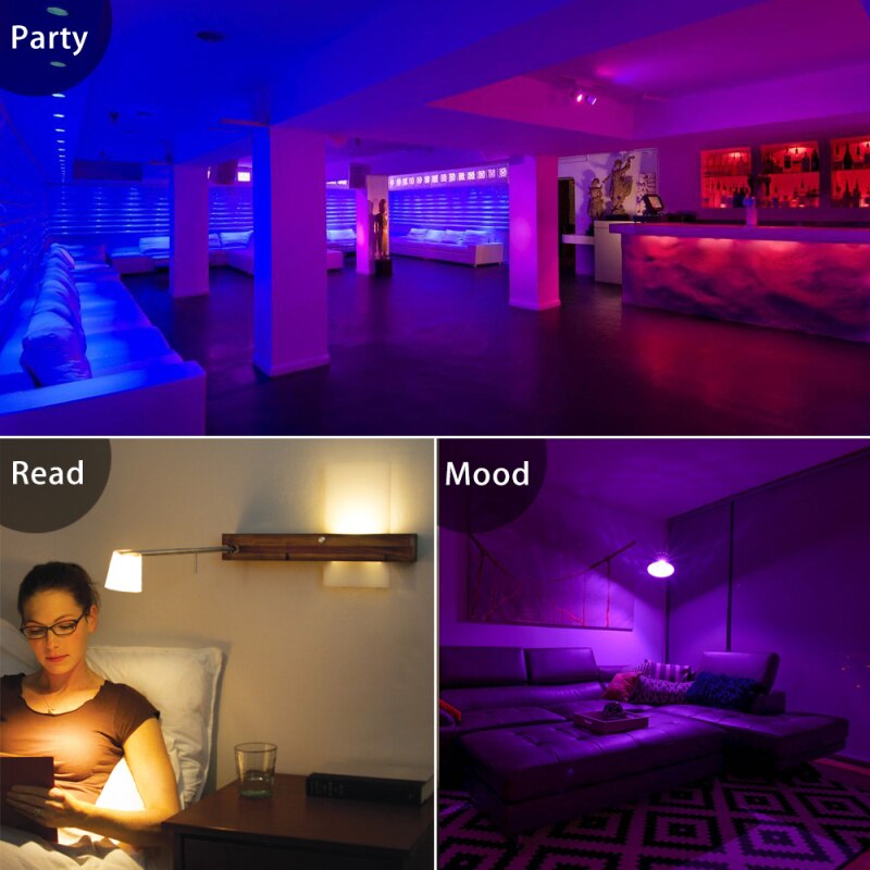 1-10PCS Gu10 Wifi Smart LED Light Bulb Spotlight Smart Home 220-240V 4W DIY Adjustable RGB+CCT Magic Bulb Ewelink Alexa Google