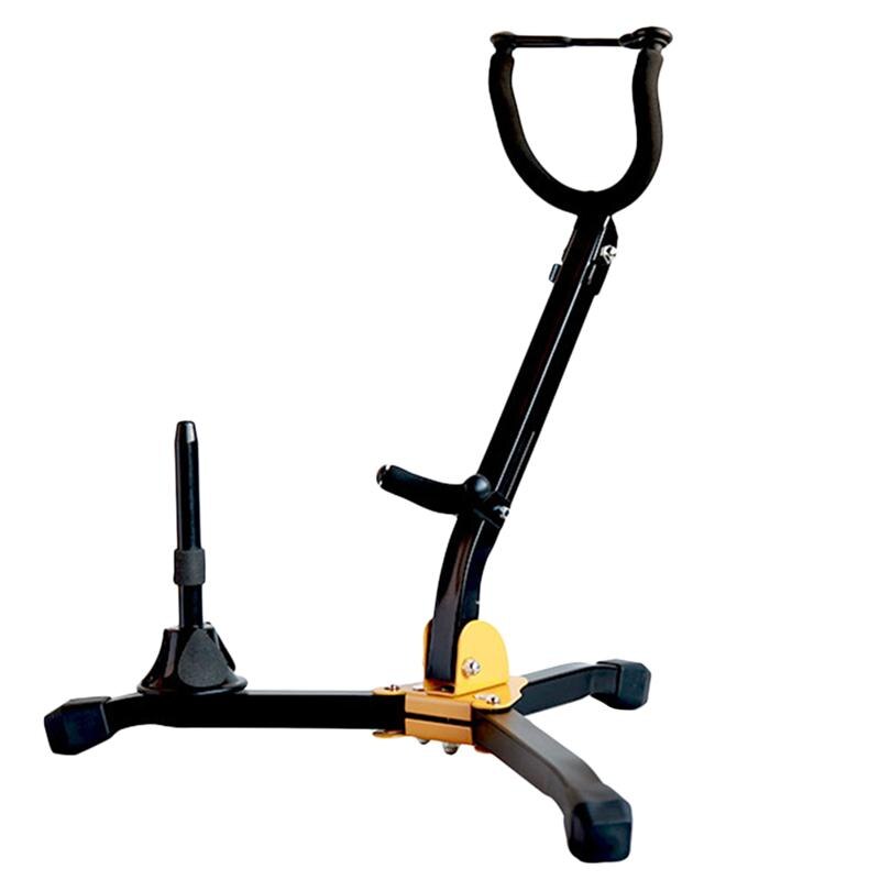 Faltbare Tragbare Alt Tenor Saxophon Stehen Sax Stativ Halfter Instrument Saxophon Zubehör für Saxophon Klarinette Flöte: Default Title