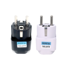 1 stücke Universal- EU Stecker Adapter Internationalen AU UK uns Zu EU Euro KR Reise Adapter Elektrische Stecker Konverter Energie buchse