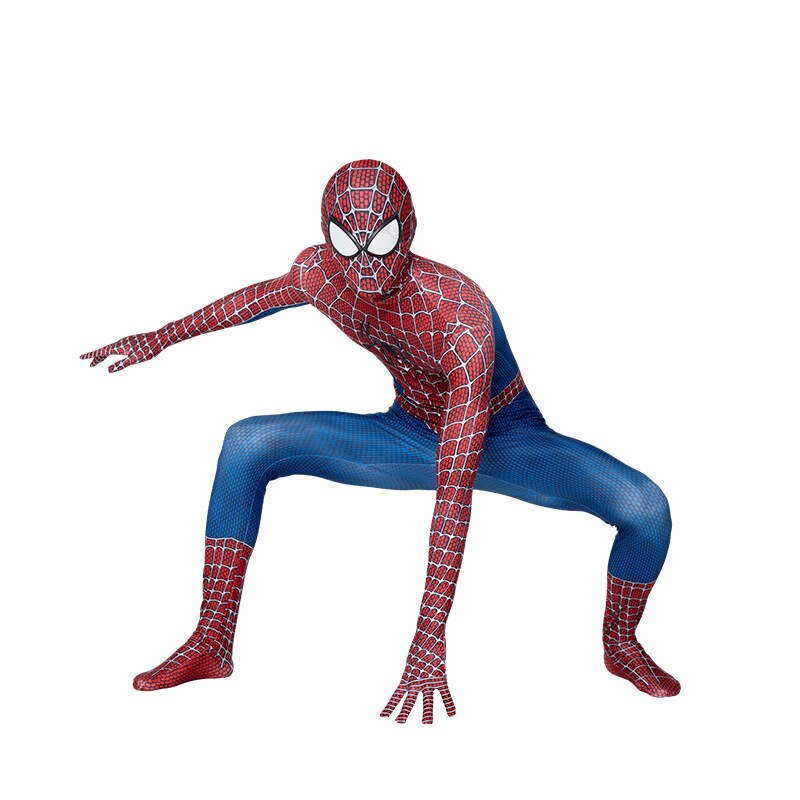 Anime Azul Rojo clásico Remy Tony Spider-Man trajes ajustados spiderman disfraz niños adultos carnaval ropa