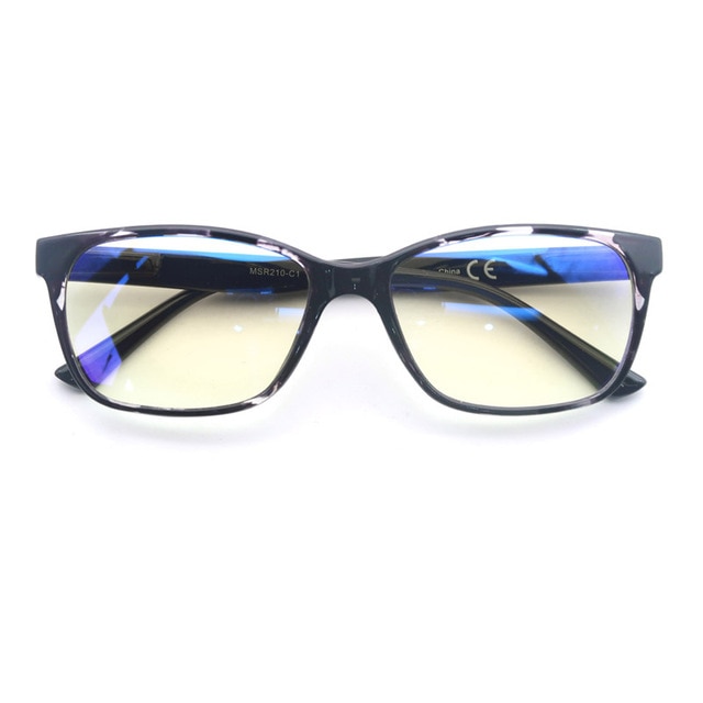 Blue Light Blocking Computer Glasses,Anti Harmful Digital/Game/TV/Phone Ray Reading Glasses,Large Square Frame Lightweight