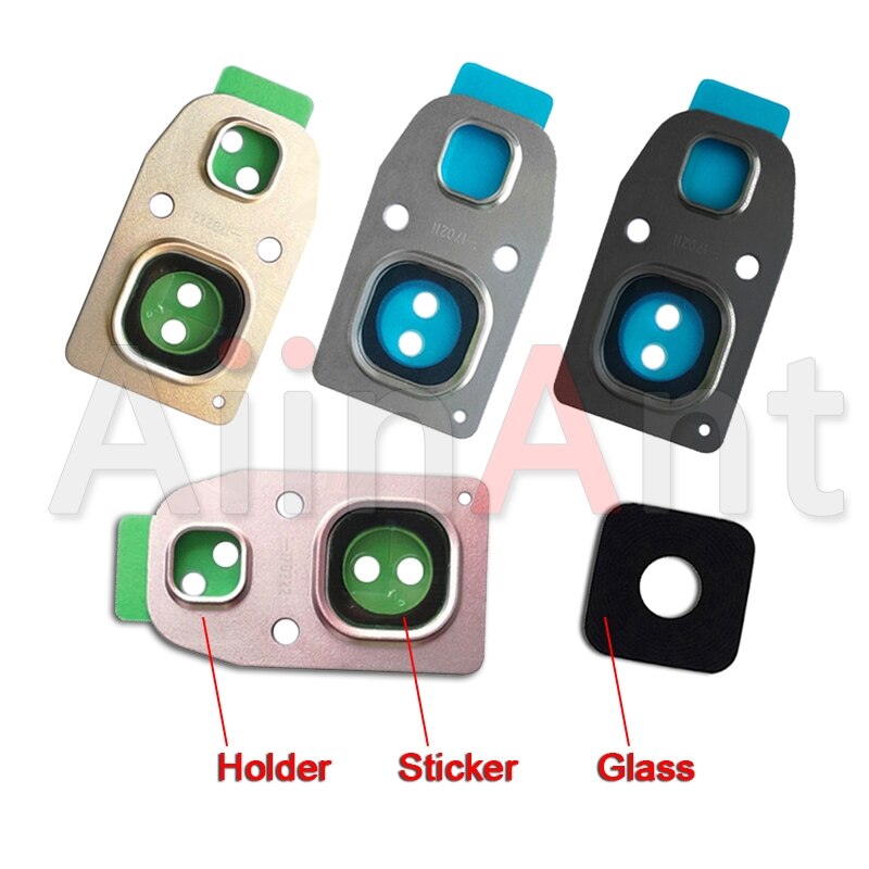 Aiinant Original Zurück Hinten Kamera Glas Objektiv Ring Abdeckung Für Samsung Galaxy A3 A5 A7 A310 A510 A710 mit Aufkleber