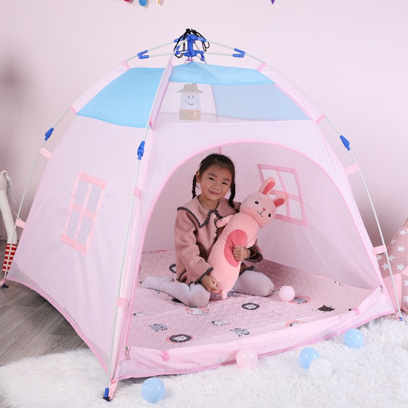 freundlicher Zelt Tragbare Zelt für freundlicher Art Spielhaus Tipi Baby drinnen draussen Camping Haus Baby Zimmer Dekoration Teppich