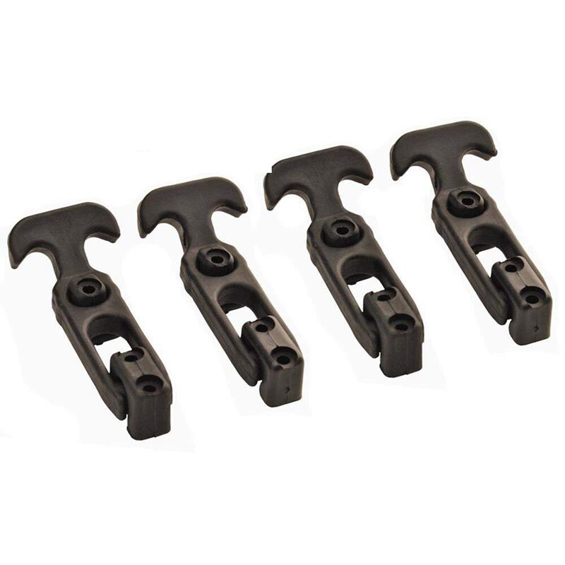 4 Stuks T-Handvat Rubber Flexibele Trekken Vergrendelingen Fit Voor Toolbox/Koeler/Golfkar/Landbouwmachines T-Toolbox Lock