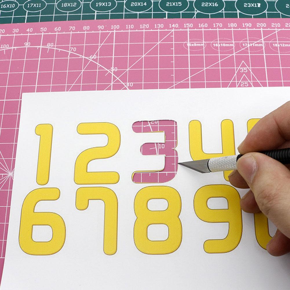 Tapete de corte A3/A4/A5, almohadilla cortada de retales, herramientas de retales duraderas, bricolaje, placa de corte autocurativa hecha a mano, Kits de herramientas de arte