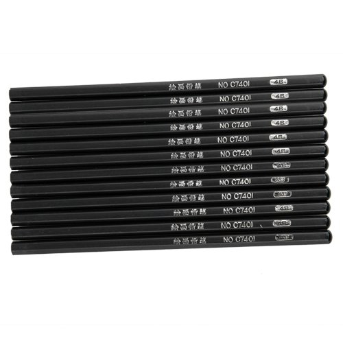 12 X Drawing PENS PENCILS COPYING BLACK Vicedeal
