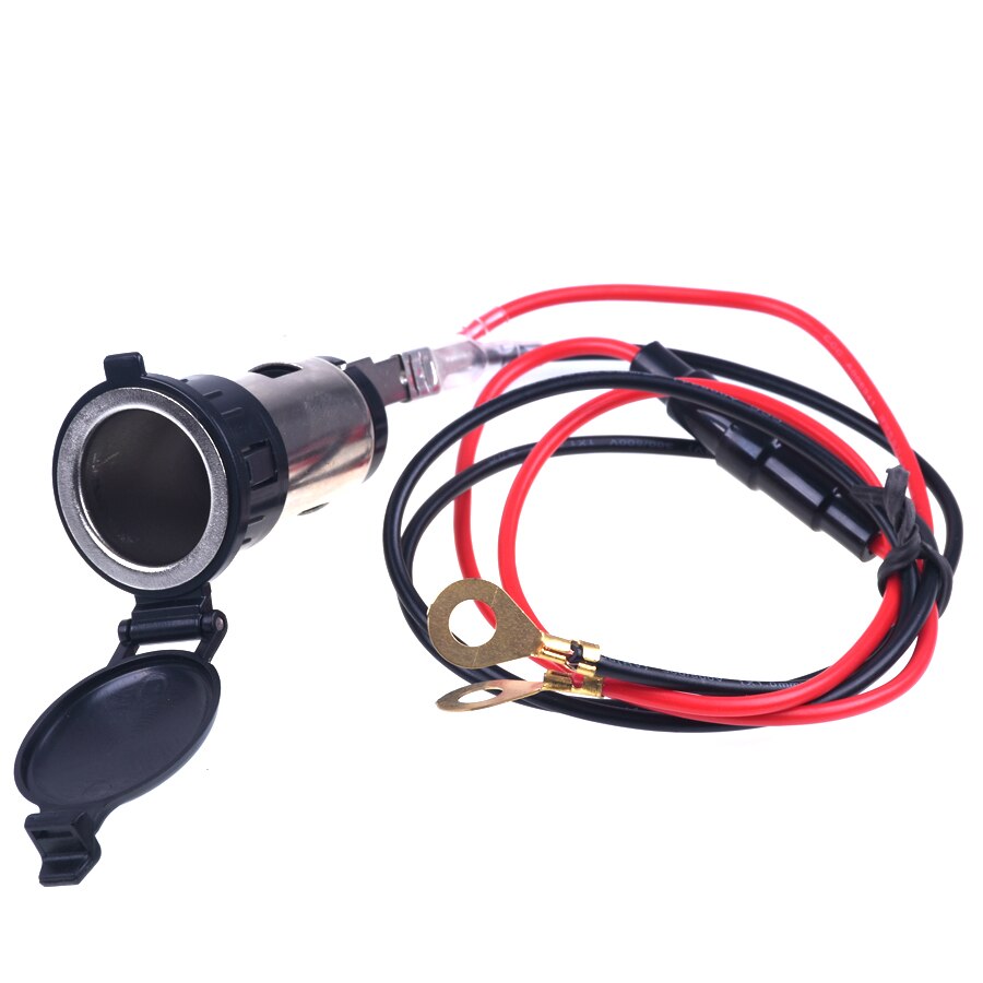 12 v 24 v 120 w auto Moto moto Barca Manubrio in Metallo Sigaretta di Alimentazione Accendisigari Presa di Ricarica Presa di