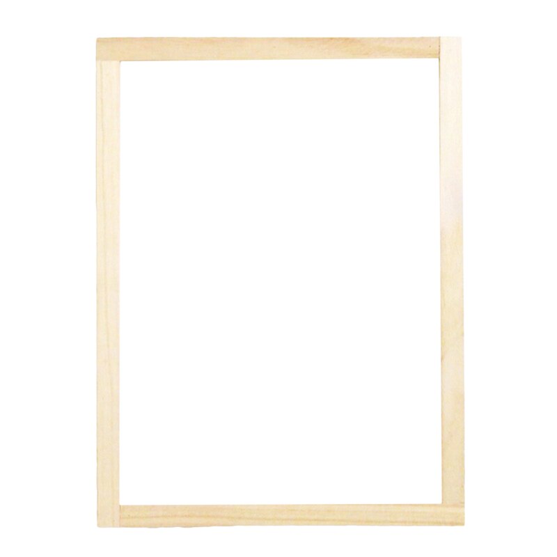 Paper Making Frame Screen DIY Wood Paper Making Papermaking Mould Crafts Handcraft Paper Recycling Tool Wooden Deckle Multi-size: 30x40cm