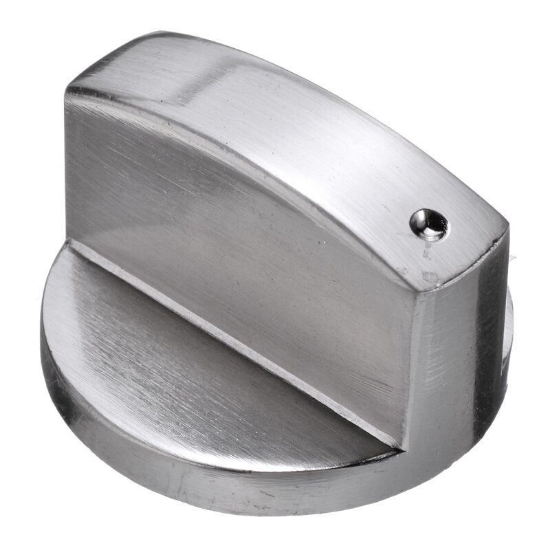 4 Stuks 6Mm/8Mm Gasfornuis Knoppen Metal Zilveren Gasfornuis Knoppen Adapters Oven Schakelaar Keuken Onderdelen vervangingen