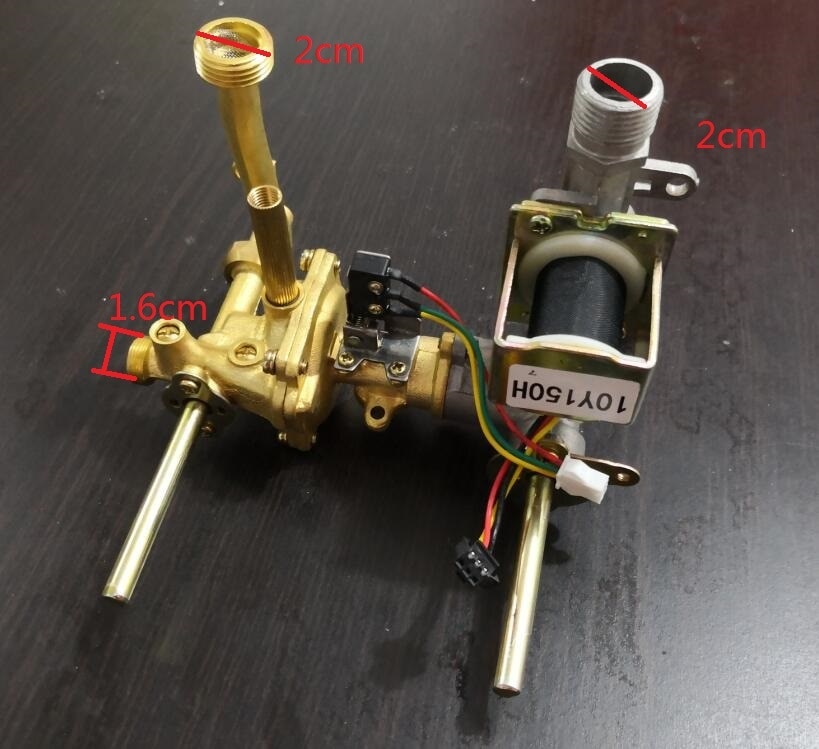 Gas Boiler Onderdelen water en gas montage magneetventiel 7-10L 10Y150H