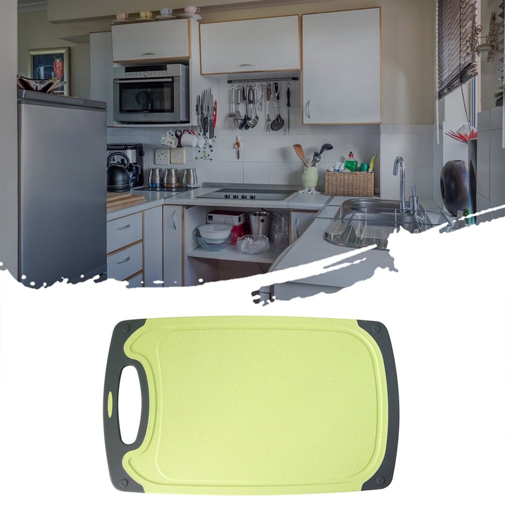 4Colors Non-slip Kitchen Cutting Board Fruit Vegetable Chopping Blocks Tool Meat Chopping Board for Home and Kitchen Convenience