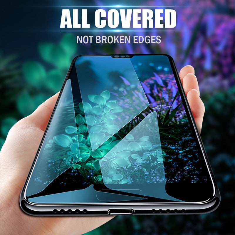 Kinganda . couverture complète en verre trempé protecteur d'écran anti-rayures 9 H pour Huawei Nova 3/3i