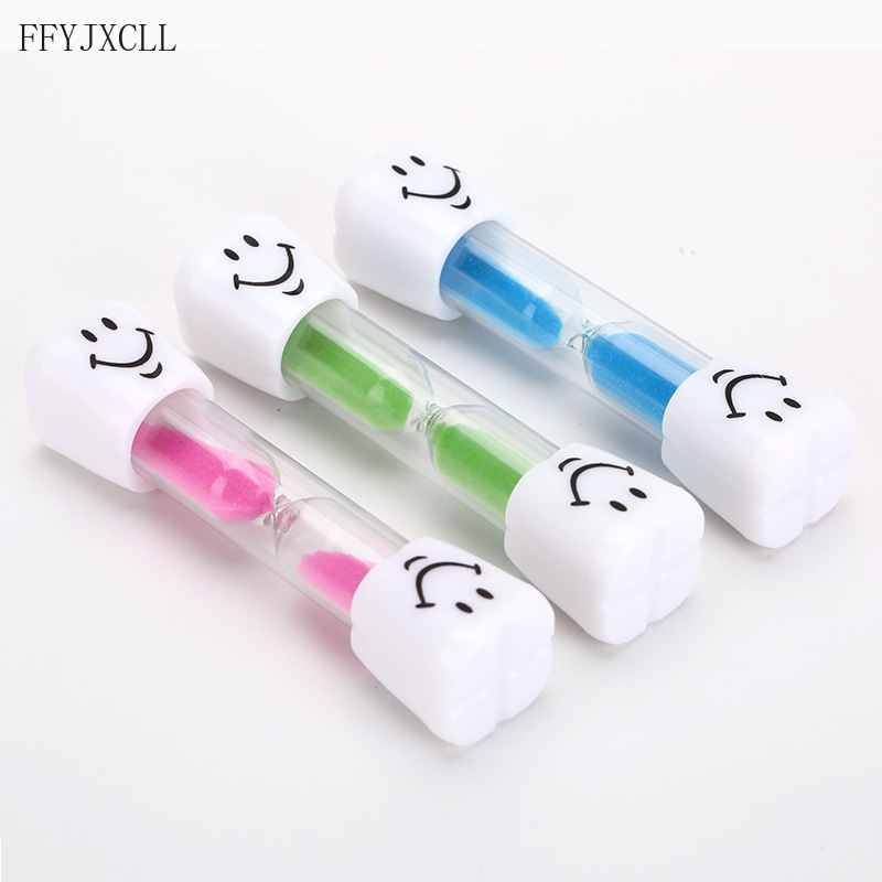 5/3/2 3 Minute Children Kids Hourglass Toothbrush Timer Smiling Face For Cooking Sandy Clock Brushing-Teeth Sandglass