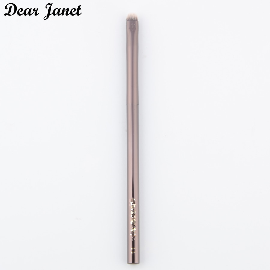 1 piece Smudge Makeup brushes Eye Make up brush Smoky detail contour Cosmetic tool brown metal handle H#11