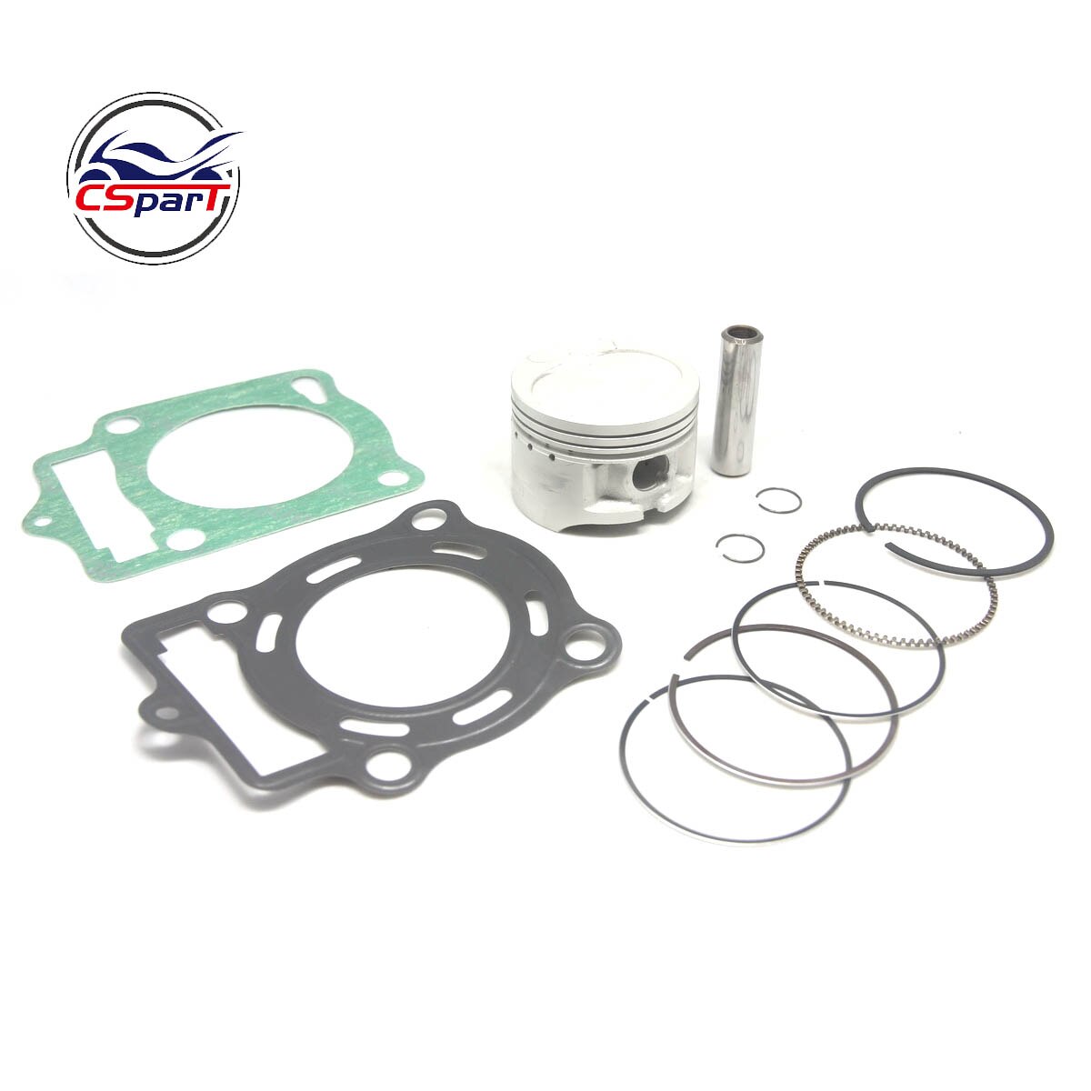 LONCIN ZONGSHEN-Juego de juntas de pistón de motor refrigerado por agua, CB250, 250, 250cc, 70mm, 16mm, cilindro de dirt bike atv quad