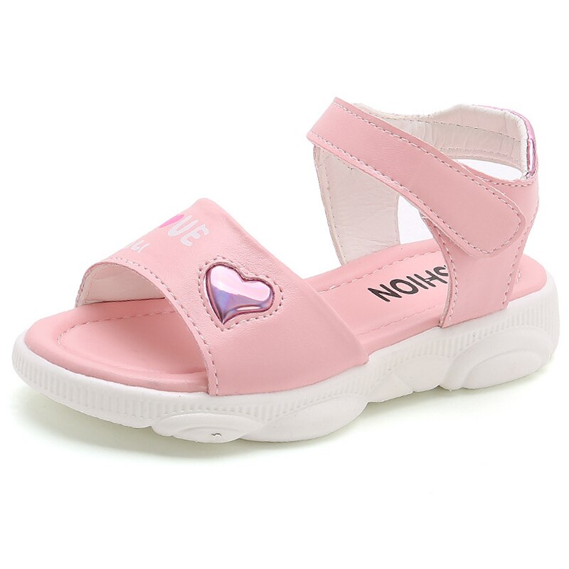 Summer Outdoor Girls Sandals Kids Sandals Children Shoes Cut-outs Soft Sole School Shoes Breathable Open Toe Casual Girl Sandal