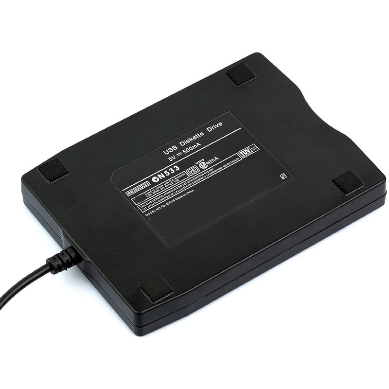 USB Floppy Drive 3.5Inch USB External Floppy Disk Drive Portable 1.44 MB FDD USB Drive Plug And For PC Windows XP