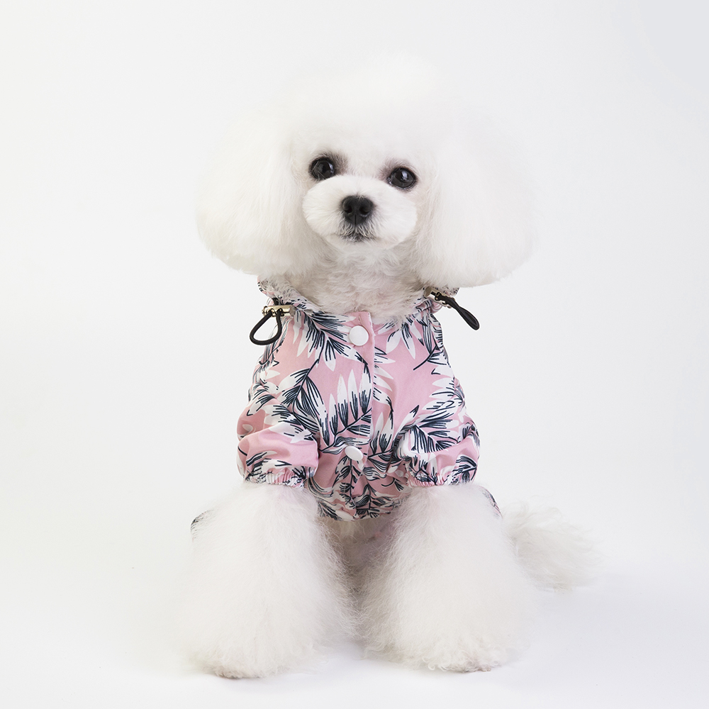 Chubasquero impermeable para perro, chaqueta para cachorro, ropa para mascotas, para perros pequeños/gatos,: Rosa / XXL