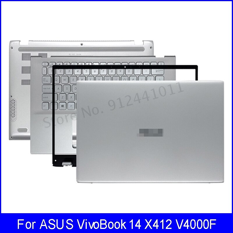 14 Inch Laptop Lcd Back Cover Voor Asus Vivobook 14 X412 V4000F Voorkant Palmrest Bottom Top Case abcd Cover