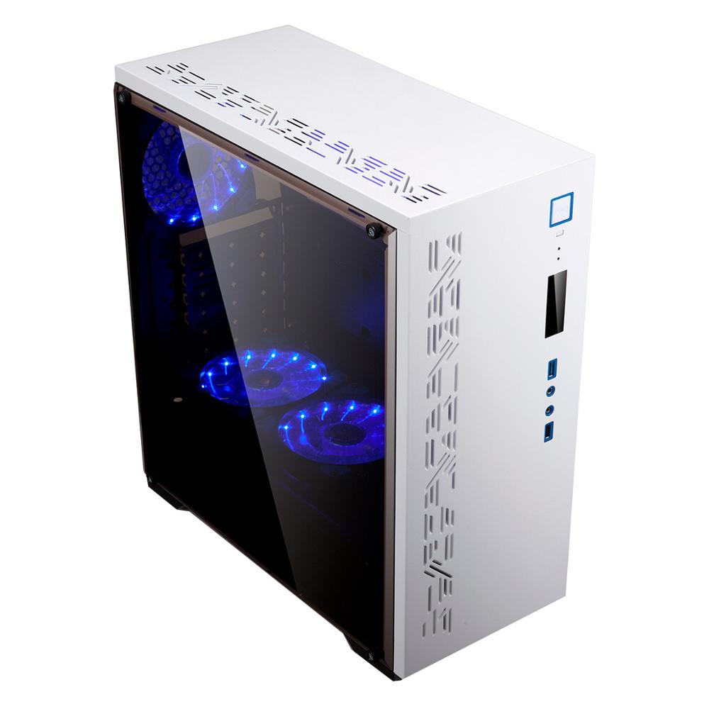 UNYKAch Caja Gaming ATX Armor Con Ventana USB 3.0 Blanca
