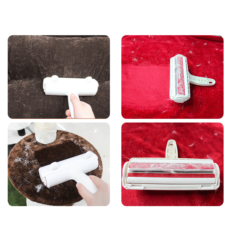 2-Way Pet Hair Remover Roller Hond Kat Haar Borstel Verwijderen Lint Pet Hair Remover van Meubels Tapijten kleding