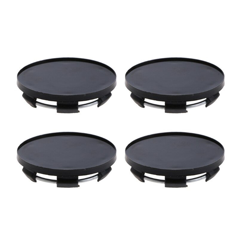 4x universal 50.5mm hjul senter felg navdeksel deksel navkapsel dekk trim bil auto