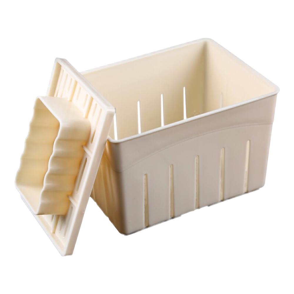 DIY Plastic Homemade Tofu Maker Press Mold Kit Tofu Making Machine Set Soy Pressing Mould with Cheese Cloth Cuisine