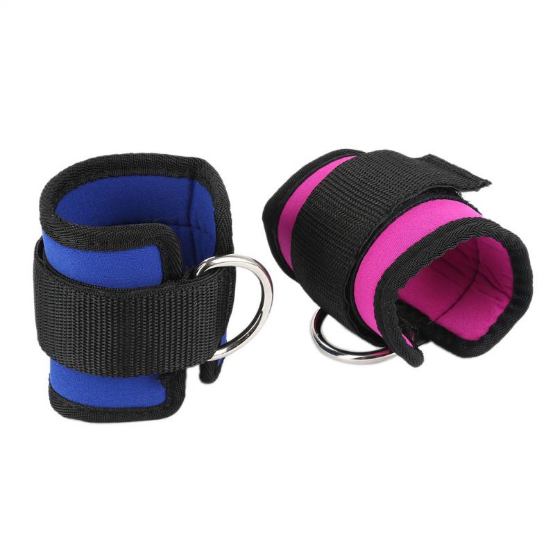 Enkel Anker Strap Riem Unisex Polyster Riem D Ring Gesp Taille Band Effen Kleur Tailleband Sport Apparatuur Body Building