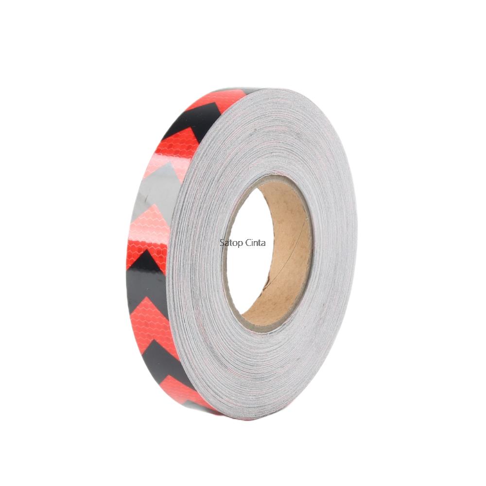 Pegatina reflectante de 1 "x 5M para motocicleta, cinta reflectante de advertencia de seguridad para bicicleta, fluorescente, amarillo, rojo, negro: Morado