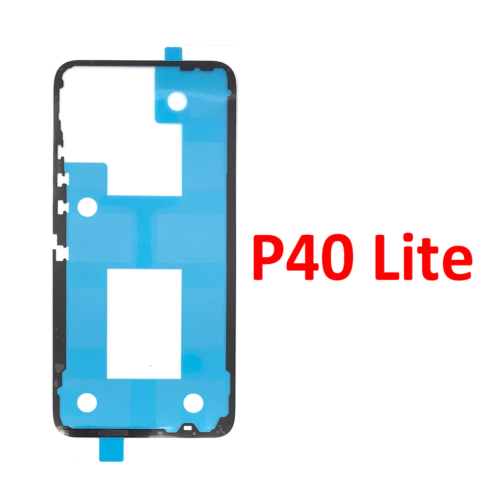 2 sztuk naklejki samoprzylepne powrót obudowa pokrywa baterii taśma klejąca do Huawei Honor 9 10 8X 30 20 20i Nova 3 6 P30 P40 P10 P20 Lite Pro: P40 Lite