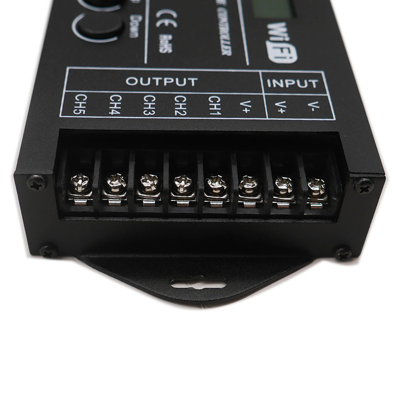 Time programable RGB LED Controller DC12V/24V 5Channel Total Output 20A Common Anode ProgrammableTC420/TC421