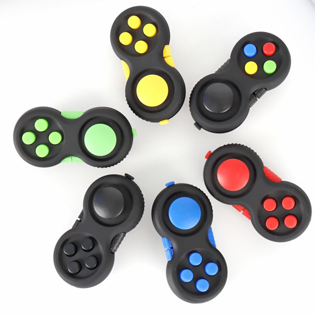 1Pc Game Fidget Pad Stress Reliever Squeeze Fun Magic Bureau Speelgoed Handvat Stress Decompressie Speelgoed Sleutel Mobiele Telefoon accessoire