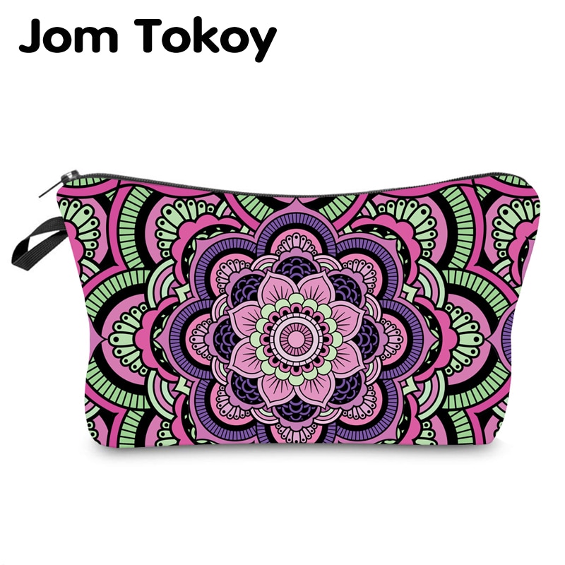 Jom Tokoy Waterbestendig Make-Up Tas Afdrukken Mandala Cosmetische Bag Organizer Bag Vrouwen Multifunctionele Schoonheid Tas Hzb968