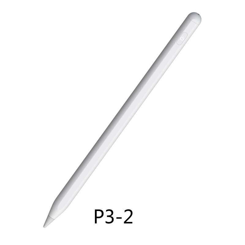 remplacement empêcher accidentel tactile tablette stylo stylet actif pointe Fine pour ipad- 6th/7th/Air 3rd crayon avec inclinaison: white P3-2