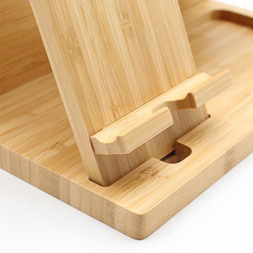 Multifunctional Desktop Wooden Phone Docking Station Watch Holder Charging Key Stand Wood Wallet Organizer Hub C1A4
