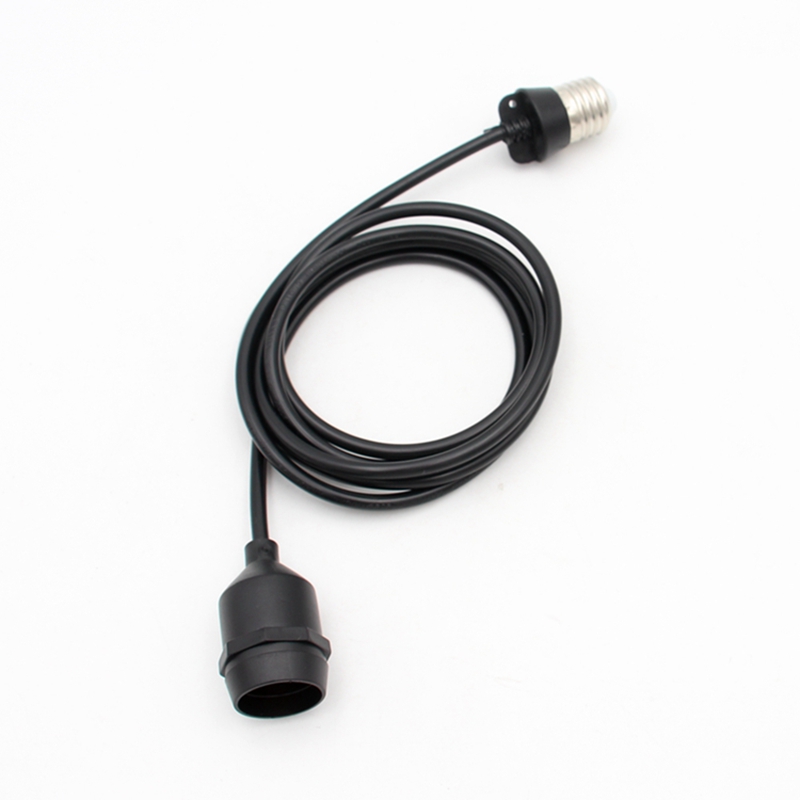 base lampada E27 da esterno CA 110-240 V con prolunga Portalampada E27 impermeabile: Viola