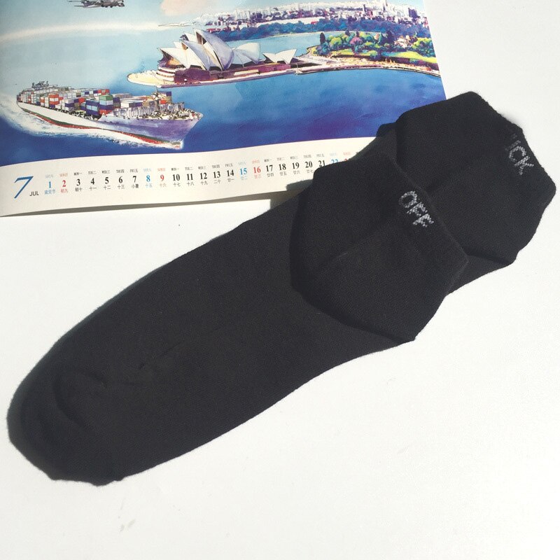 Mannen Sokken Mannen Brief Tij Art Ankle Sokken Off Brief Katoen Zwart Grijs Korte Witte Sokken Man Casual Engels Woorden sok: A5