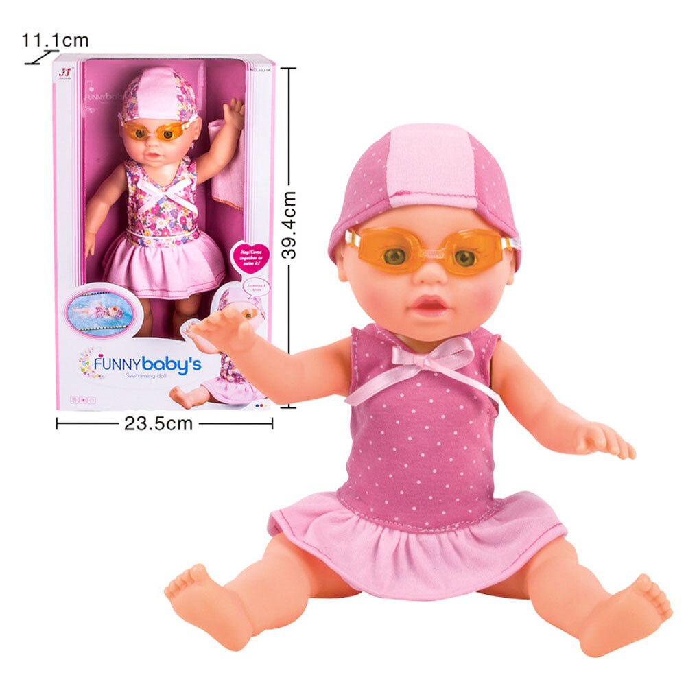 Water Fun Zwembad Voor Waterdichte Elektrische Pop Beste Cadeau Speelgoed Voor Kinderen: D