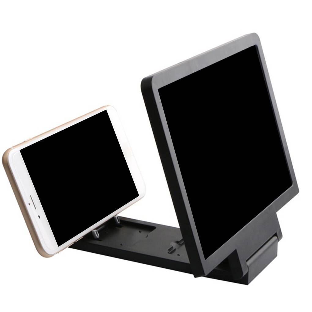AMPLIFICADOR DE PANTALLA 3D, lupa para teléfono, soporte de vídeo HD, plegable, agrandado,
