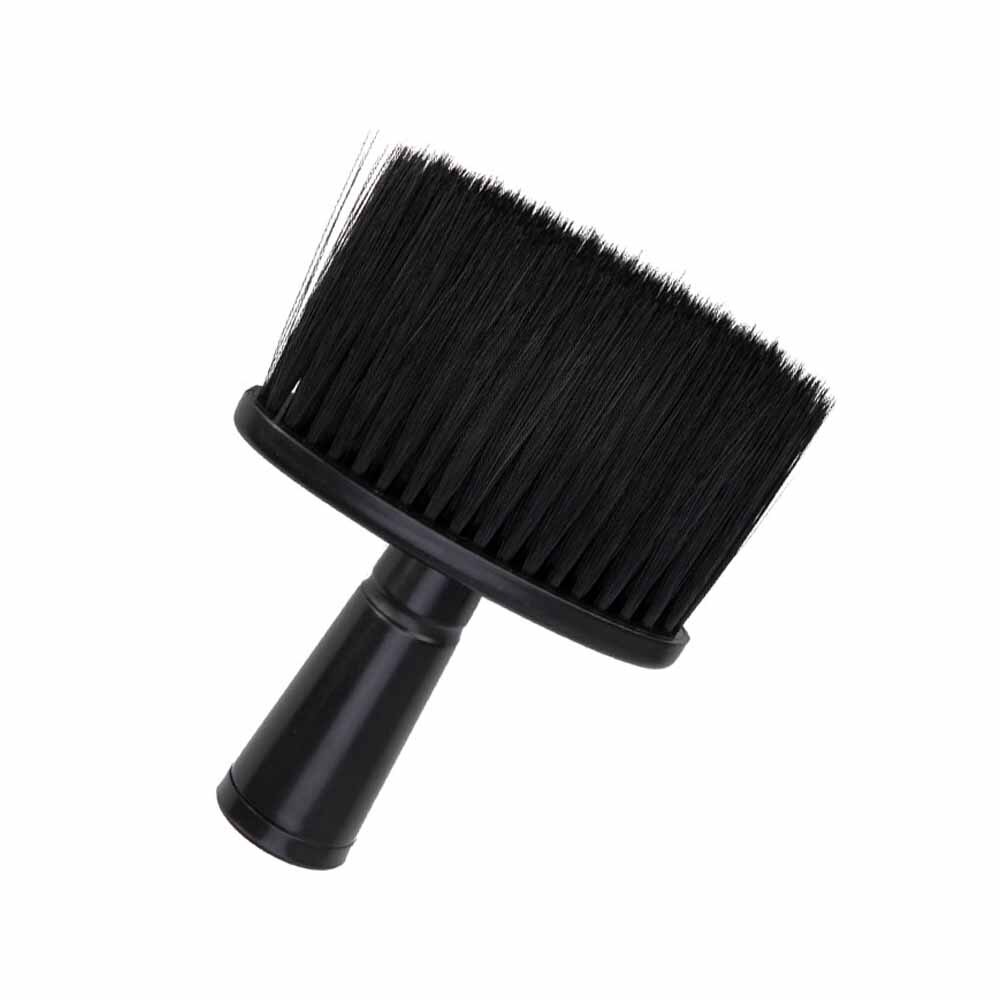 Cepillo de pelo suave para el cuello, plumero facial, cepillo de limpieza para corte de pelo de peluquería, accesorios de salón de peluquería, herramienta de estilismo: no Plating cover