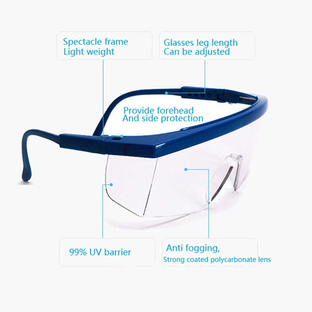 Gafas protectoras de buceo, anteojos de trabajo, gafas protectoras antihumo para cocina, protección ocular
