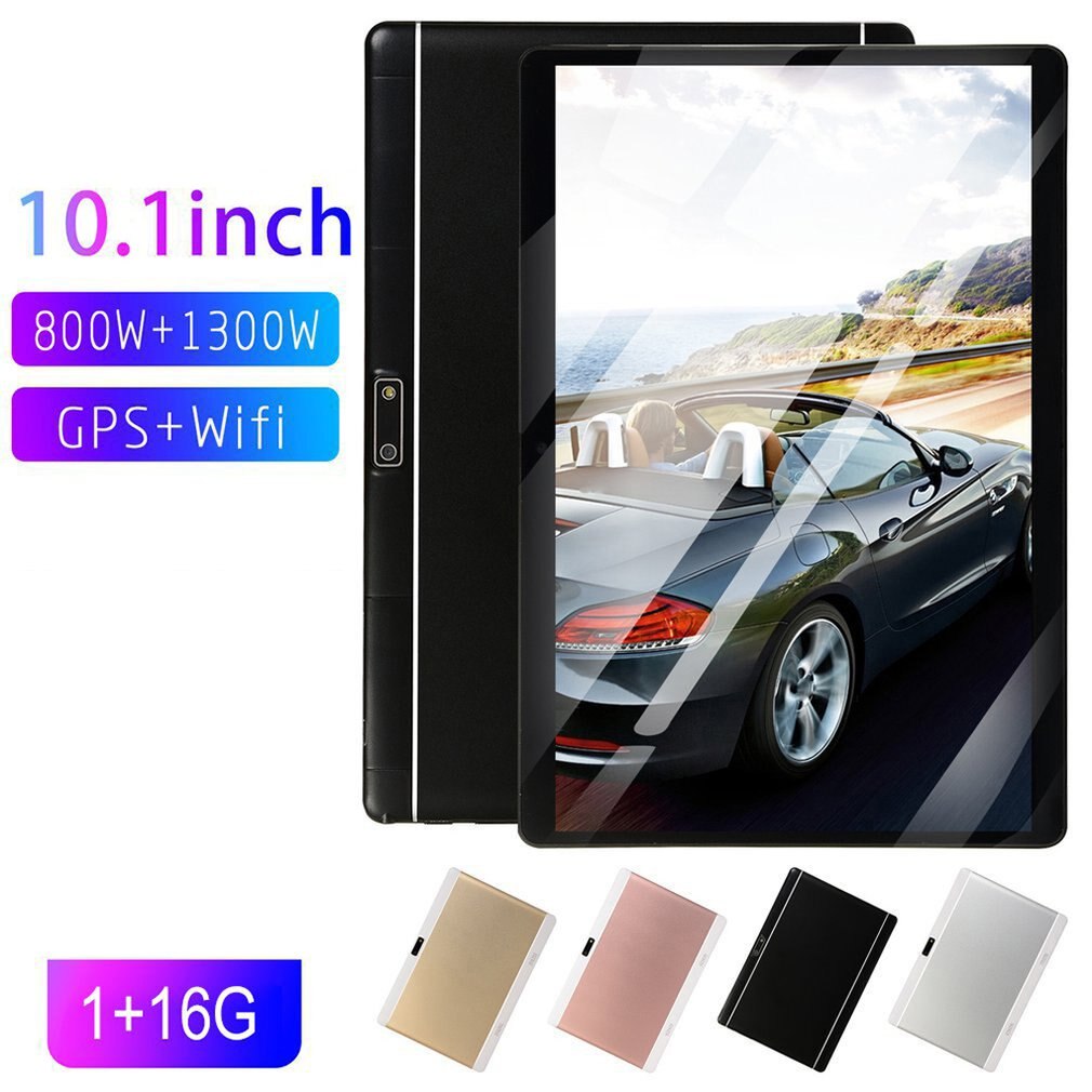 10.1 Inch Tablet Computer Ips Hd Scherm Draadloze Wifi Geheugen 1 + 16Gb Gps Android Systeem Gps Android Tablet