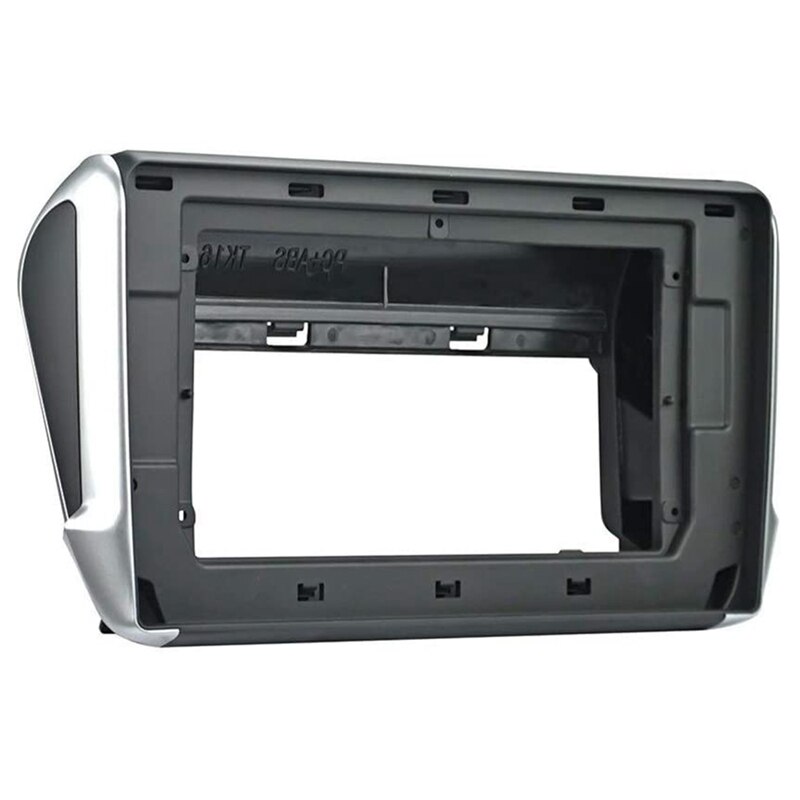 Novel-Kit de embellecedor de Fascia para DVD de coche de 10,1 pulgadas para PEUGEOT - Marco de Fascia adaptador de ajuste de doble Din