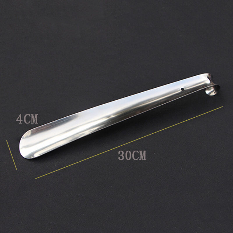 16/30/45/52/58cm Durable Stainless Steel Shoe Horns Easy Handle Shoe Horn Spoon Shoehorn Shoe Lifter Tool