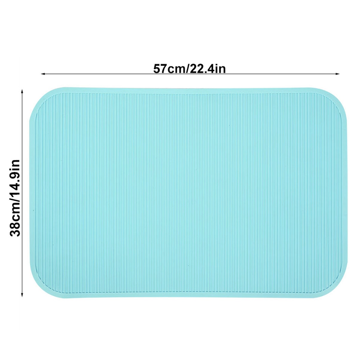 Green Non-Slip Rubber Pet Mat Grooming Cat Dog Litter for Pet Grooming Bathing Training Table Anti-slid Mats Bottom Pad