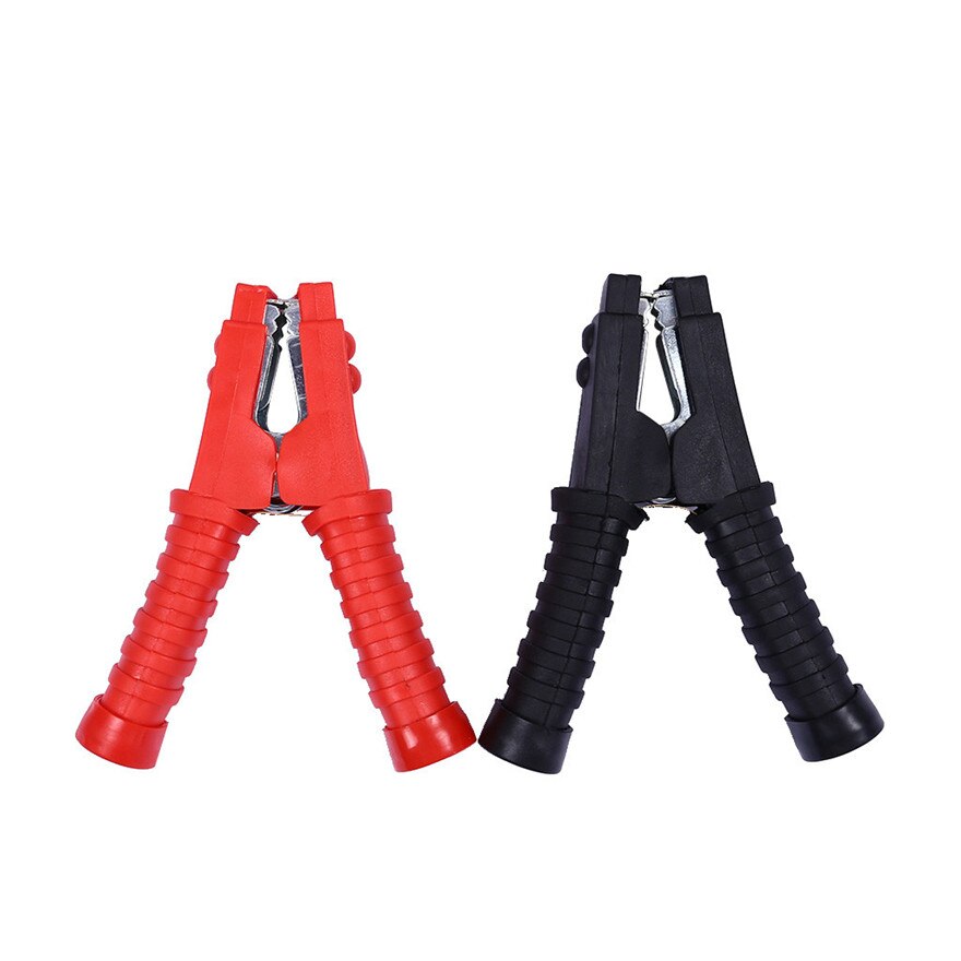 2pcs 600A Battery Clips Booster Test Clamps For Car Battery Cable Starter RD/BK Durable Practical Item l0507
