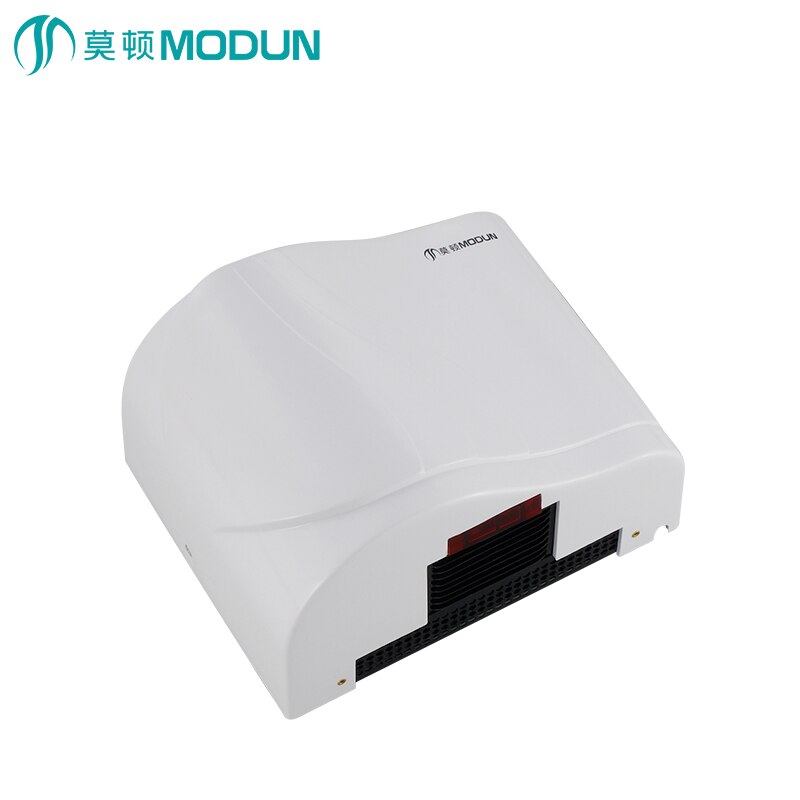 home appliance Modun brand commerical hotel bathroom low noise abs plastic handdrier automatic hand dryer
