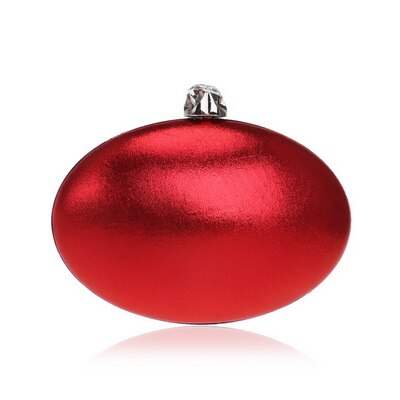 GLOIG Frauen Abend Taschen Kette Schulter Messenger Geldbörse Strass Luxuriöse Kleine Tag Kupplung Abendessen Abend Tasche: YM1143red